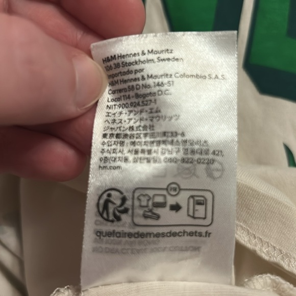 Vintage-Inspired Cotton Tshirt with Cannes Tennis Print, Sz XL - Picture 6 of 6